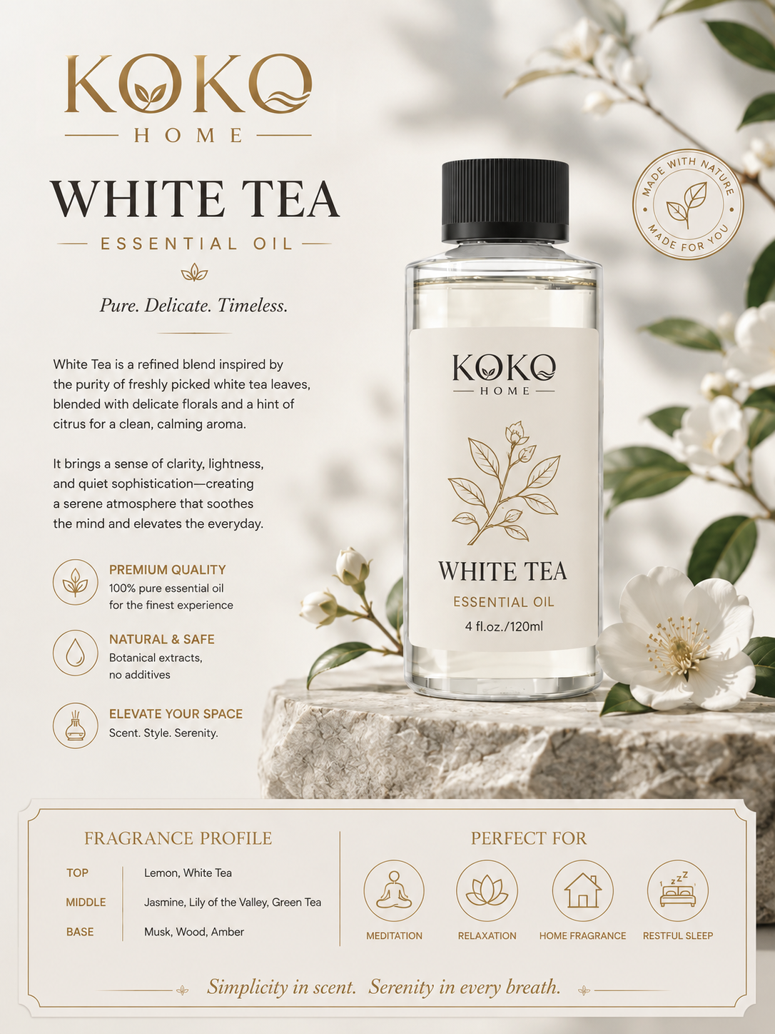 White Tea 120 mL